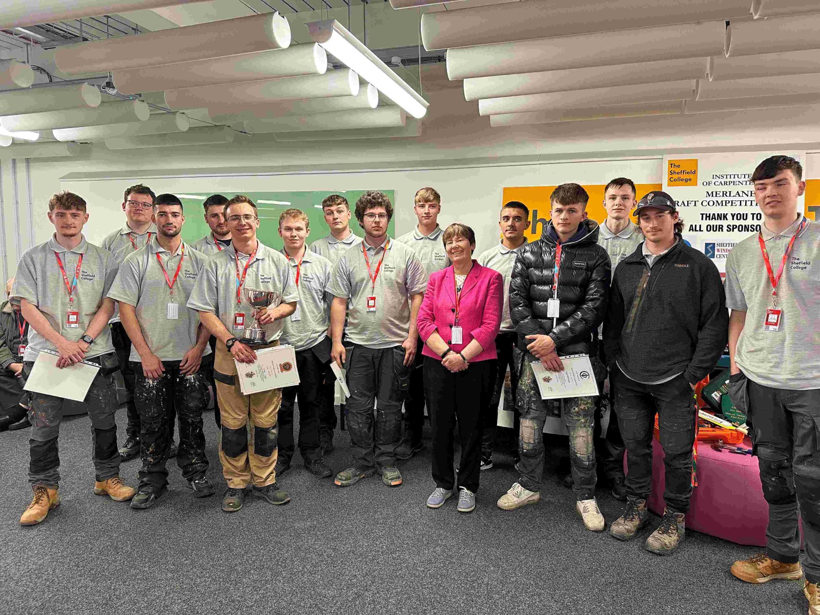 We hosted the 45th Institute of Carpenters, Merlane Trophy Competition  image